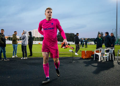Norrköpings målvakt Isak Pettersson