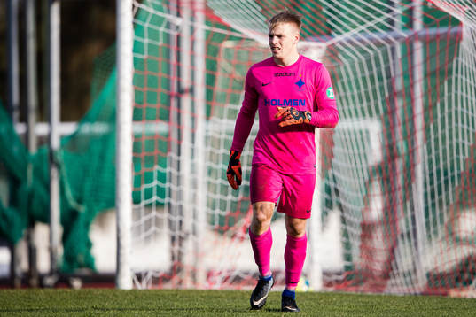 Norrköpings målvakt Isak Pettersson