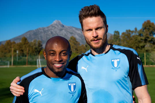 Fouad Bachirou och Lasse Nielsen