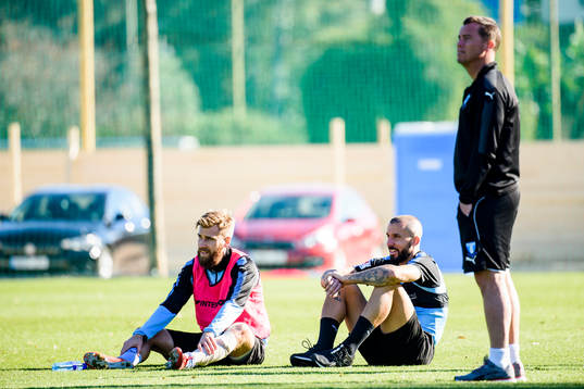 Rasmus Bengtsson, Guillermo Molins och sportchef Daniel