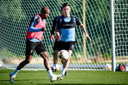 Fouad Bachirou och Marcus Antonsson