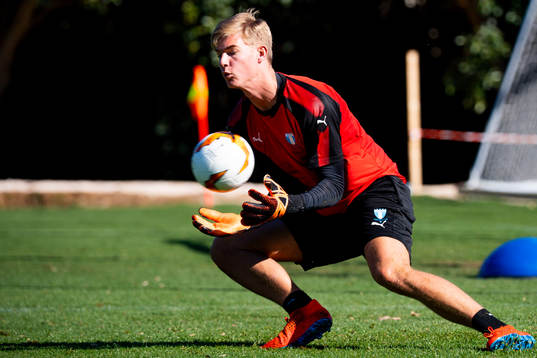 Målvakt Mathias Nilsson