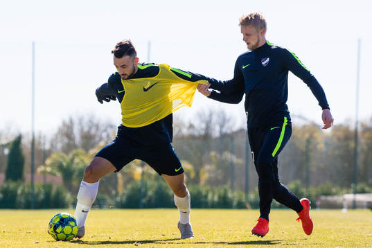 Bläddra bland fler bilder av Fotboll, Norrköping, Träningsläger