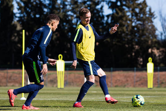 Jordan Larsson och Gudmundur Thorarinsson