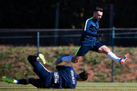 Målvakt David Mitov Nilsson och Sead Haksabanovic