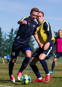 Erik Lindell och Gudmundur Thorarinsson