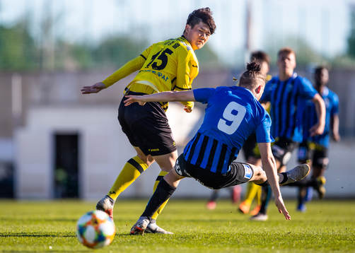 Jeonnam Dragons Kim Jinsung och Sirius Jonas Lindberg
