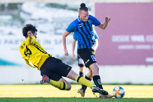 Jeonnam Dragons Kim Jinsung och Sirius Jonas Lindberg