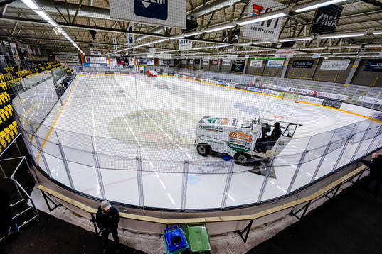 Generell interiör bild från Stiga arena före U17