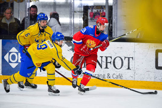 Sveriges Theo Nordlund och Elliot Ekmark