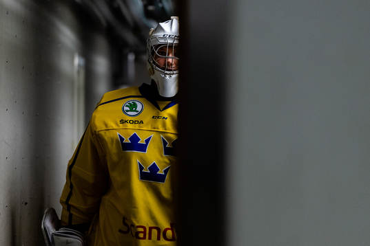 Sveriges målvakt Hugo Ollas
