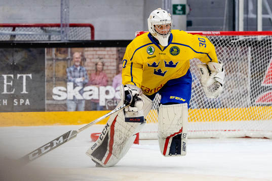Sveriges målvakt Hugo Ollas