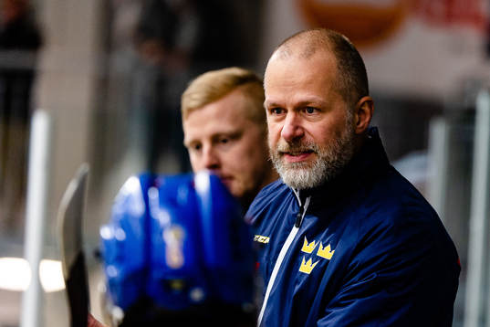 Sveriges huvudtränare Markus Åkerblom