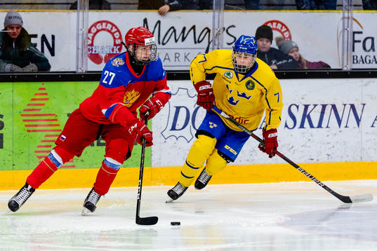Rysslands Vladimir Mashkov och Sveriges Hugo Styf