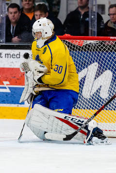 Sveriges målvakt Hugo Ollas