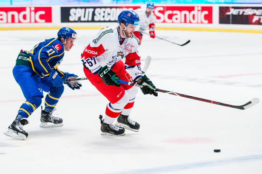Radim Zohorna  of Czech Republic and Joakim Nygård of