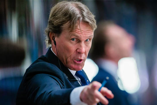 Assistant coach Johan Garpenlöv of Sweden