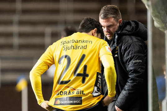 Elfsborgs manager Jimmy Thelin
