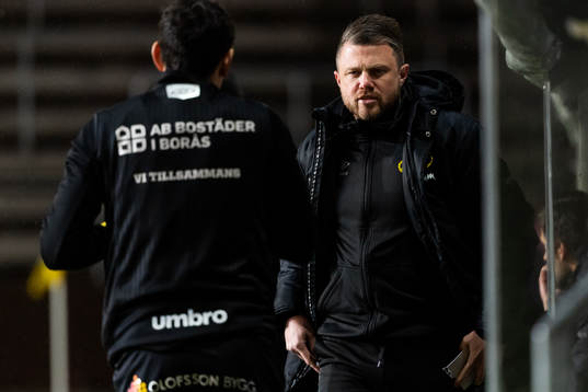 Elfsborgs manager Jimmy Thelin