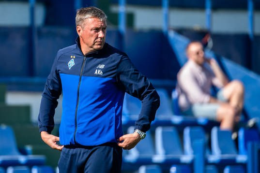 Olexandr Khatskevych, head coach of Dinamo Kiev