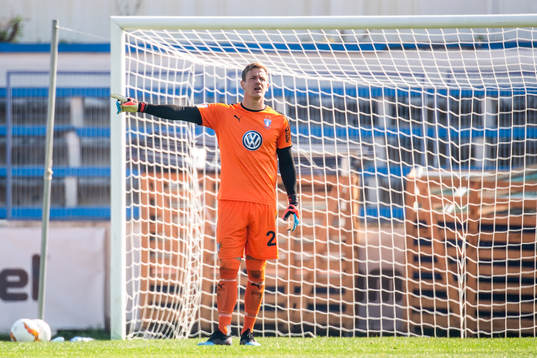 Goalkeeper Johan Dahlin of Malmö FF