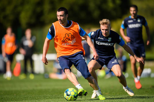 Giorgi Kharaishvili och Edvin Dahlqvist