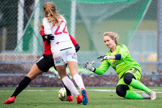 Limhamn Bunkeflos målvakt Vera Amanda Varis