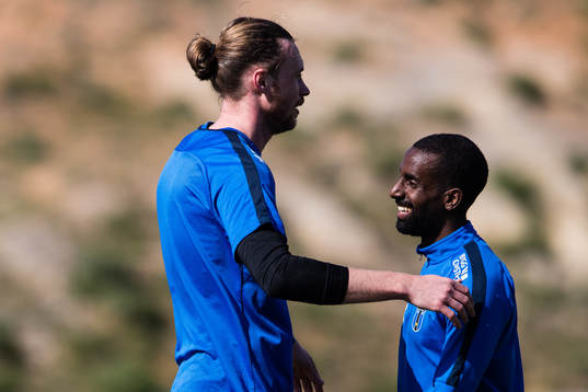 Daniel Jarl och Mohammed Saeid