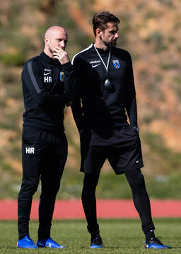 Tränarna Henrik Rydström och Mirza Jelecak