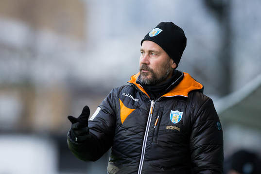 Göteborgs tränare Marcus Lantz