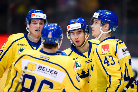 Bläddra bland fler bilder av Ice Hockey, Beijer Hockey Games, Sweden - Russia