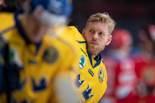 goaltender Magnus Hellberg of Sweden
