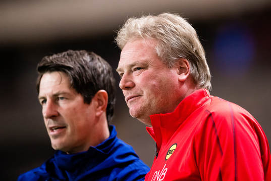 Lilleströms tränare Jörgen Lennartsson och Djurgårdens
