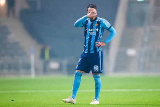 Djurgårdens Dzenis Kozica deppar