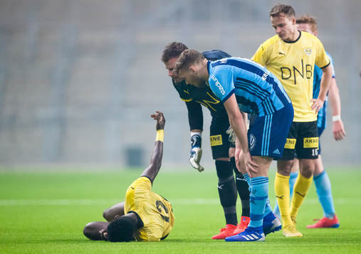 Lilleströms Raphael Ayagwa har skadat sig
