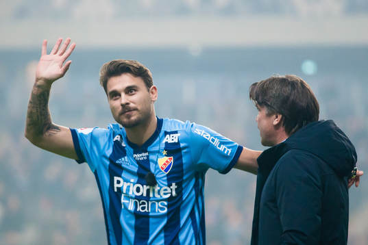 Djurgården presenterar Astrit Ajdarevic som nyförvärv