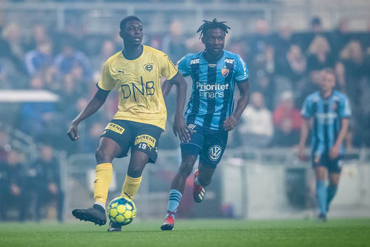 Lilleströms Sheriff Sinyan och Djurgårdens Buya Turay