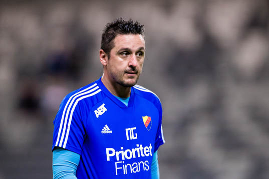 Djurgårdens målvaktstränare Nikos Gkoulios
