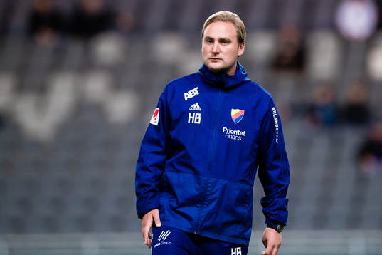 Djurgårdens assisterande tränare Hugo Berggren