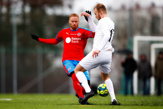 Helsingborgs Alexander Farnerud och Östers Christian