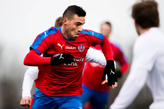 Helsingborgs provspelare Chris David