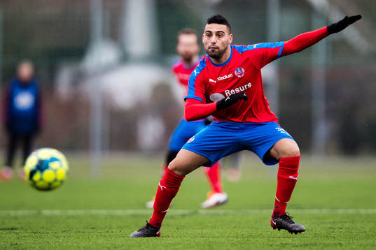 Helsingborgs provspelare Chris David