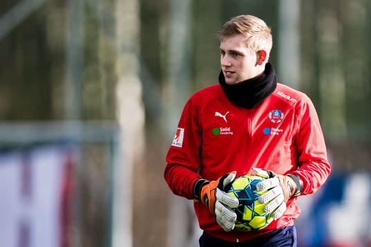 Helsingborgs målvakt Ian Pettersson