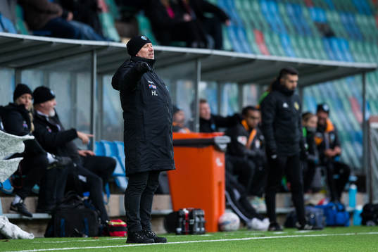 Växjös tränare Henrik Larsson