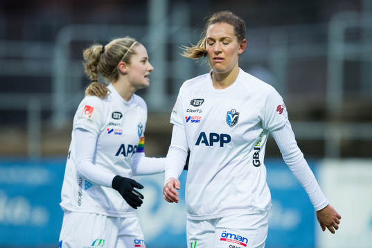 Växjös Jennie Nordin deppar