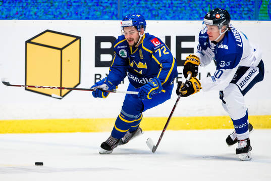 Emil Bemström and Eetu Luostarinen of Finland