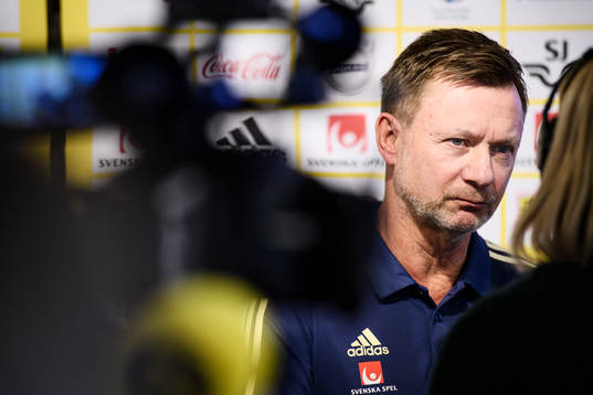 Peter Gerhardsson, förbundskapten för damlandslaget