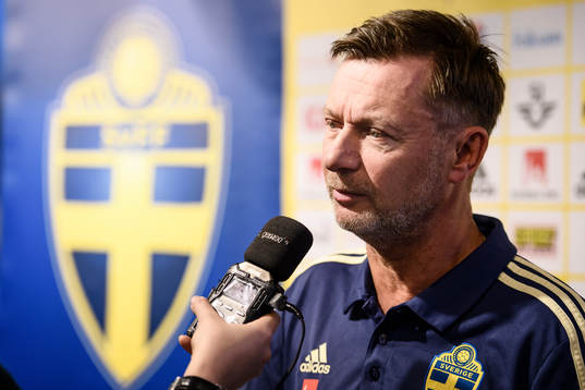 Peter Gerhardsson, förbundskapten för damlandslaget