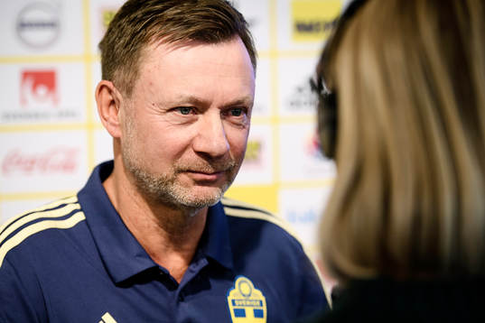 Peter Gerhardsson, förbundskapten för damlandslaget