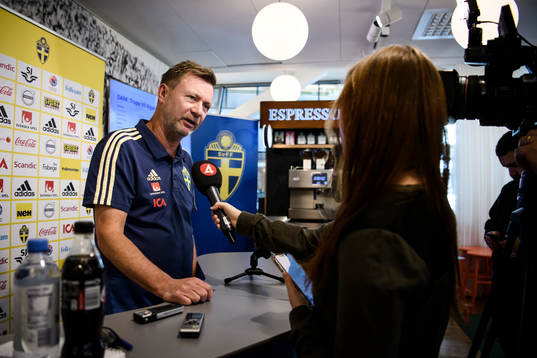 Peter Gerhardsson, förbundskapten för damlandslaget